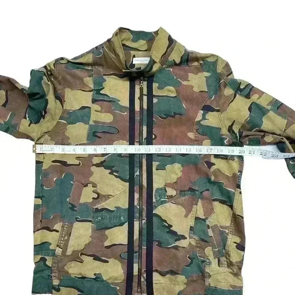 DRIES VAN NOTE Camouflage Cotton/Linen Suit - Picture 6 of 13